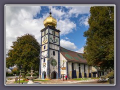 St Barbara Kirche in Bärnbach - Österreich