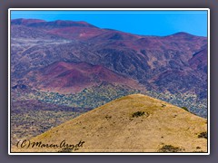 Der Vulkan Mauna Kea ist mit 4205 m der höchste Berg auf Hawaii