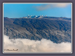 Mauna Kea über den Wolken