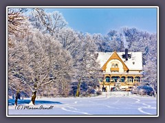 Bürgerpark - Meierei im Winterlook