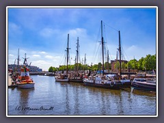 Vegesack - der Hafen