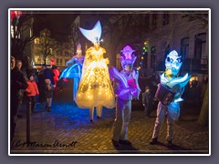 Lichtertreiben im Viertel