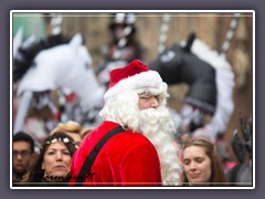 Mit dabei der Weihnachtsmann im Februar