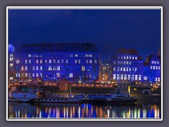 Blaue Stunde an der Weser - Schlachtezauber