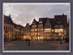 Der Marktplatz im schönsten Licht