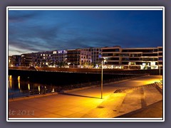 Die Überseestadt am alten Europahafen