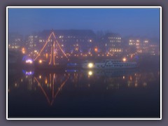 Nebel über dem Schlachtezauber