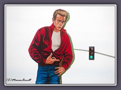 Highway 41 und 46 - James Dean Memorial