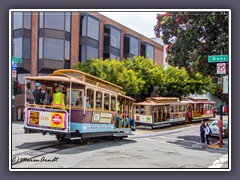 San Francisco - Kreuzung Hyde Street - Beach Street