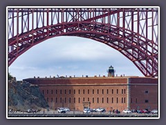 Fort Point National Historic Site mit Lighthouse