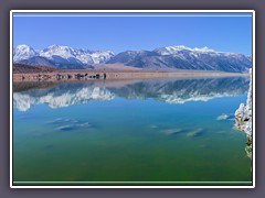 Windstille am Mono Lake