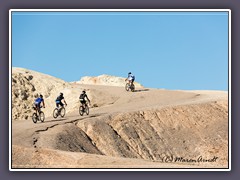 Auf dem Weg zum Zabriskies Point