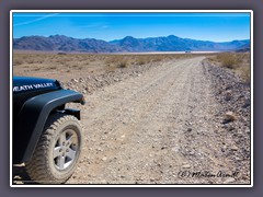 Auf der Racetrack Valley Road -  unterwegs zum Racetrack