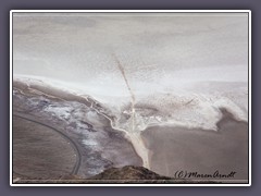 Badwater - Blick hinunter von Dantes View