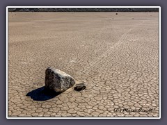 Die wandernden Steine der Racetrack Playa