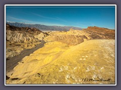 Goldenes Licht am Zabriskies Point