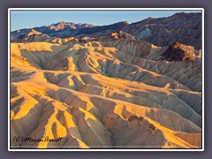 Intensive Farben - zum Sonnenaufgang der Tipp für das Death Valley - Zabriskies Point