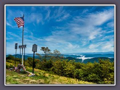 Cumberland Gap National Historic Park und Teil der Wilderness Road - US Route 25E