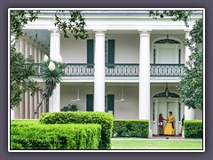 Oak Allley Plantation in Louisiana am Mississippi