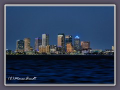 Tampa blaue Stunde