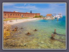 Fort Jefferson Boot Pier