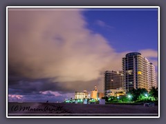 Morgenlicht über Miami Beach