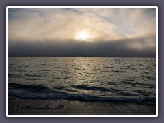 Nebelwand an der Beach von Lido Key