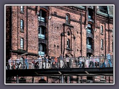 Hamburgs Speicherstadt - Besucherströme