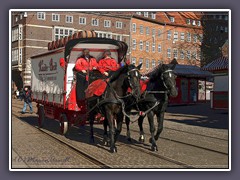 Nostalgie - die Kutsche der Brauerei Haake Beck