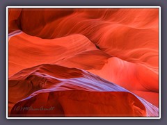 Red Rock im Antelope Canyon