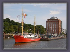 Feuerschiff Elbe 3 in Oevelgönne