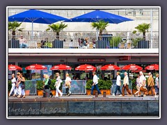 Strandbad an den Landungsbrücken