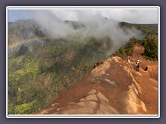 Kalalau Valley gesehen vom Pihea Trail Kauai 
