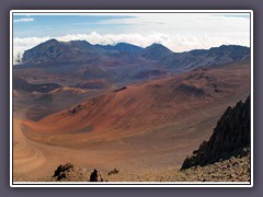 Sliding Sand Trail im Haleakala Crater auf Maui