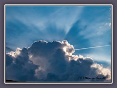 Himmel über Helgoland