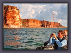 Mit dem Börteboot rund um Helgoland