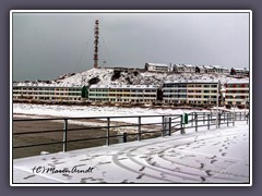 Wintereinbruch auf Helgoland