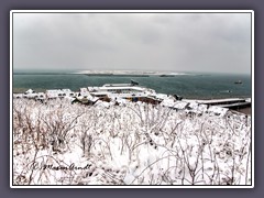 Winteridylle auf der Nordseeinsel