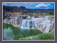 Shoshone Falls im Frühling