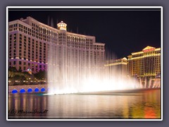 Das Wasserballett vor dem Bellagio Hotel