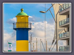 Der alte Hafenleuchtturm in Eckernförde