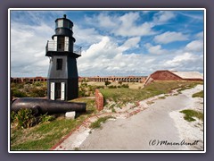 Florida - Fort Jefferson Lighthouse auf Dry Torgugas