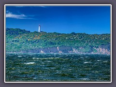 Leuchtturm Dornbusch auf der Insel Hiddensee