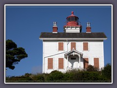 Oregon - Old Yaquina Lighthouse von 1871 - an der Mündung des Yaquina River -Newport