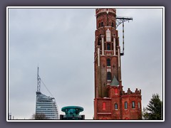 Simon Loschen Turm Oberfeuer - der älteste noch in Betrieb befindliche Festland-Leuchtturm