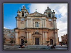 Mdina - Kathedrale St.Paul - Pjazza San Pawl