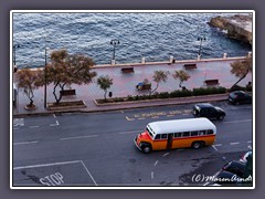 Vorbei am Preluna Hotel in Sliema