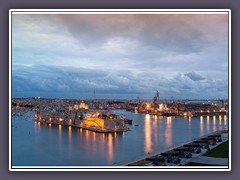 Blick auf Grand Harbour