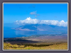 Blick auf Kihei Coast vom Highway 31