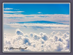 Blick zum Mauna Kea auf Big Island